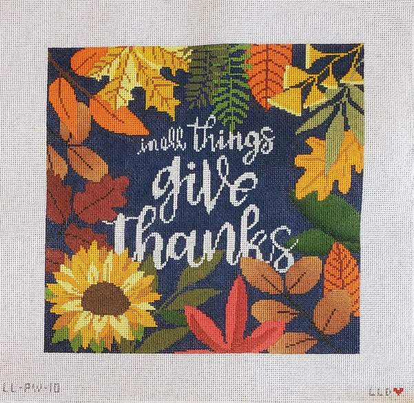 Autumn In All Things Give Thanks Pillow - The Flying Needles