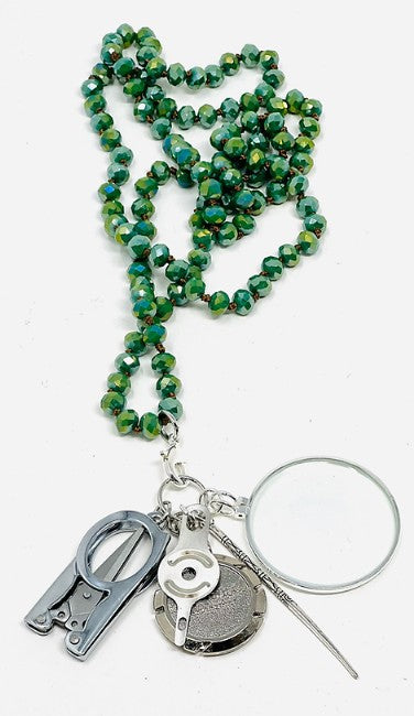 Beaded Chatelaine Necklace