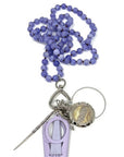 Beaded Chatelaine Necklace