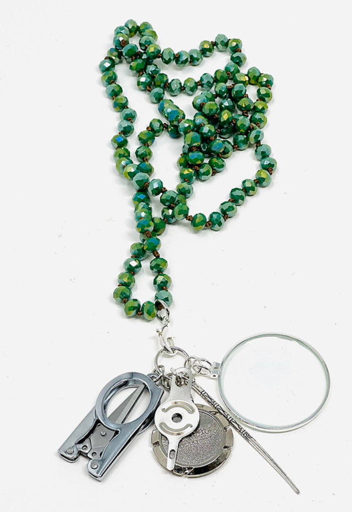 Beaded Chatelaine Necklace