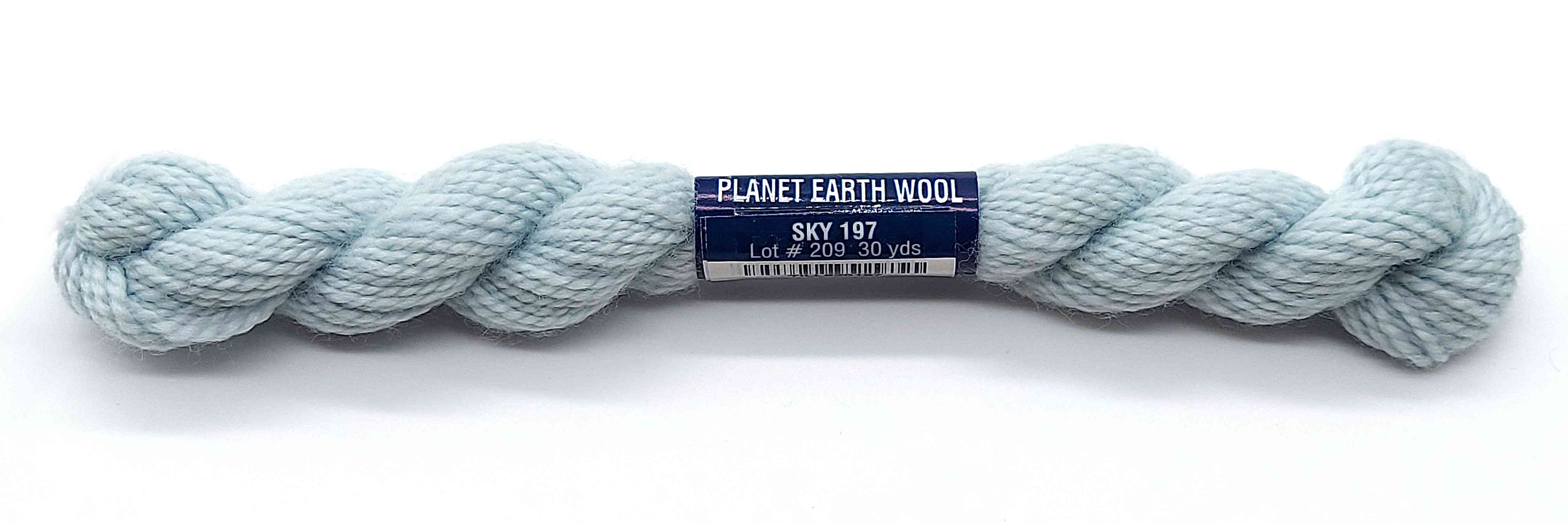 Planet Earth Wool 197 Sky - The Flying Needles