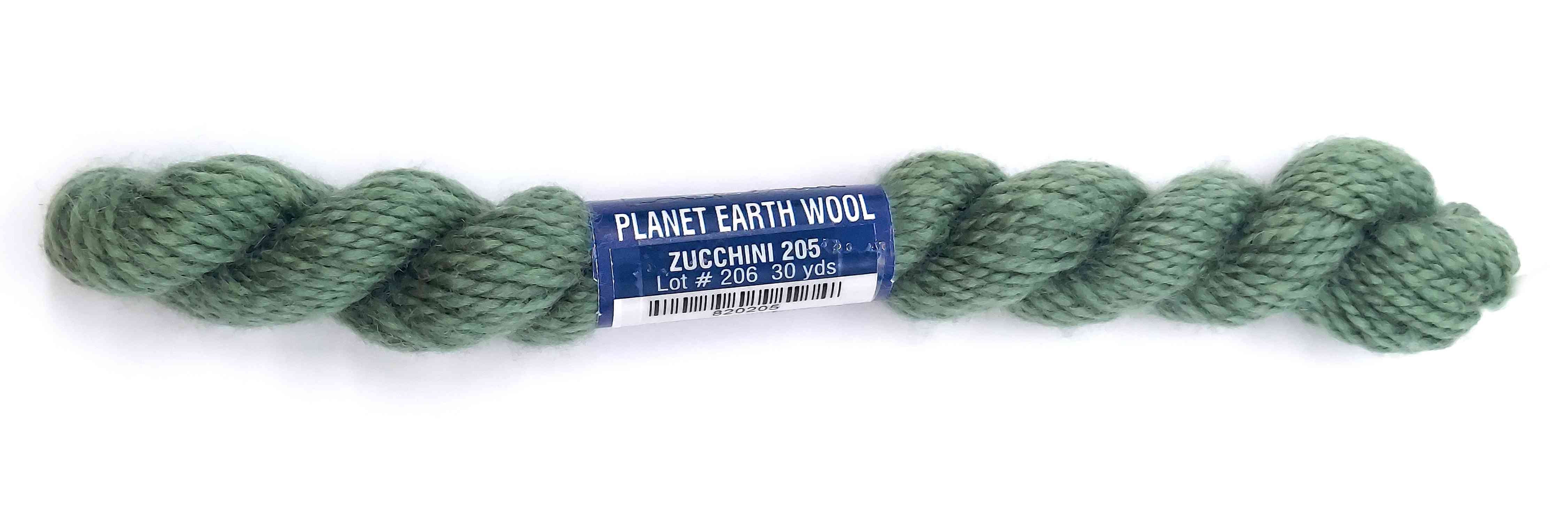 Planet Earth Wool 205 Zucchini - The Flying Needles