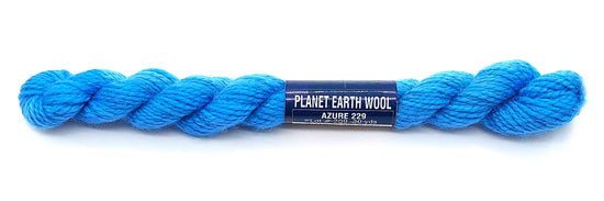 Planet Earth Wool 229 Azure - The Flying Needles