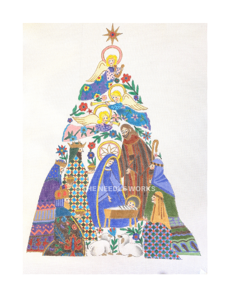 Tree Nativity – The Flying Needles