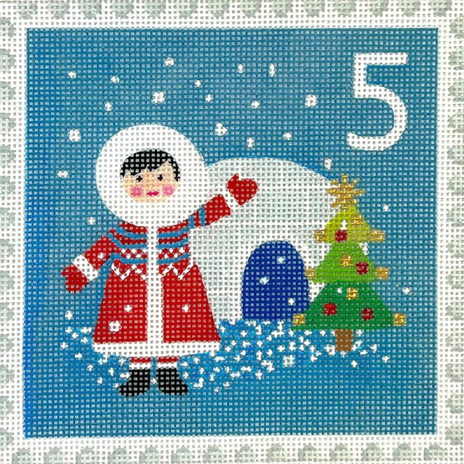 Klara Hawkins Advent Stamps (Set of 24)