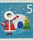 Klara Hawkins Advent Stamps (Set of 24)