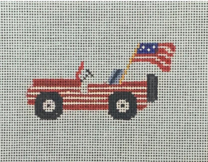 Patriotic Jeep - The Flying Needles
