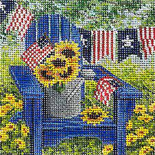 4th of July Chair - The Flying Needles