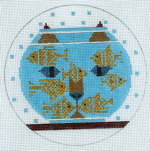 Fishful Thinking Ornament w/ Stitch Guide - The Flying Needles
