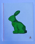 Left Facing Spring Green Bunny - The Flying Needles