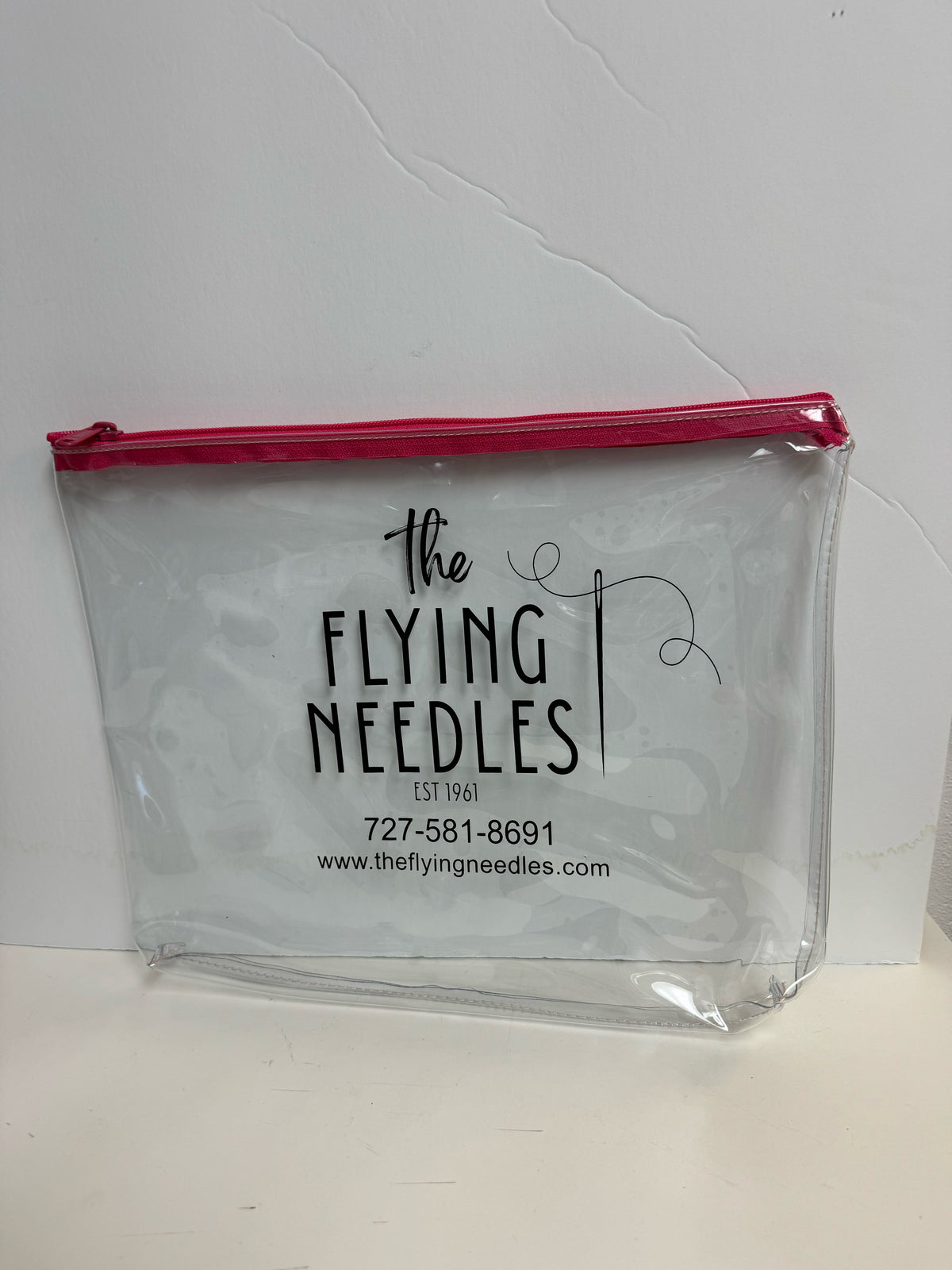 TFN LOGO Medium Project Pouch 10x13 – The Flying Needles