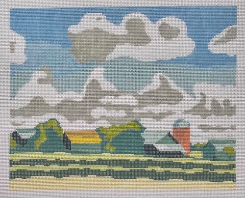Country Farm Clouds - The Flying Needles