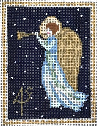 Vintage Stamp Collection - Angel - The Flying Needles