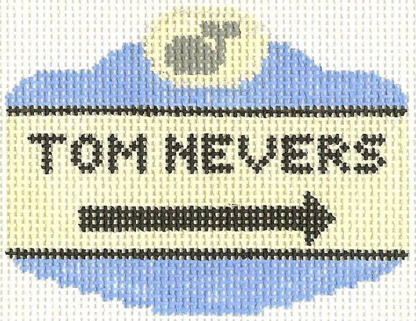 Tom Nevers Sign Ornament - The Flying Needles