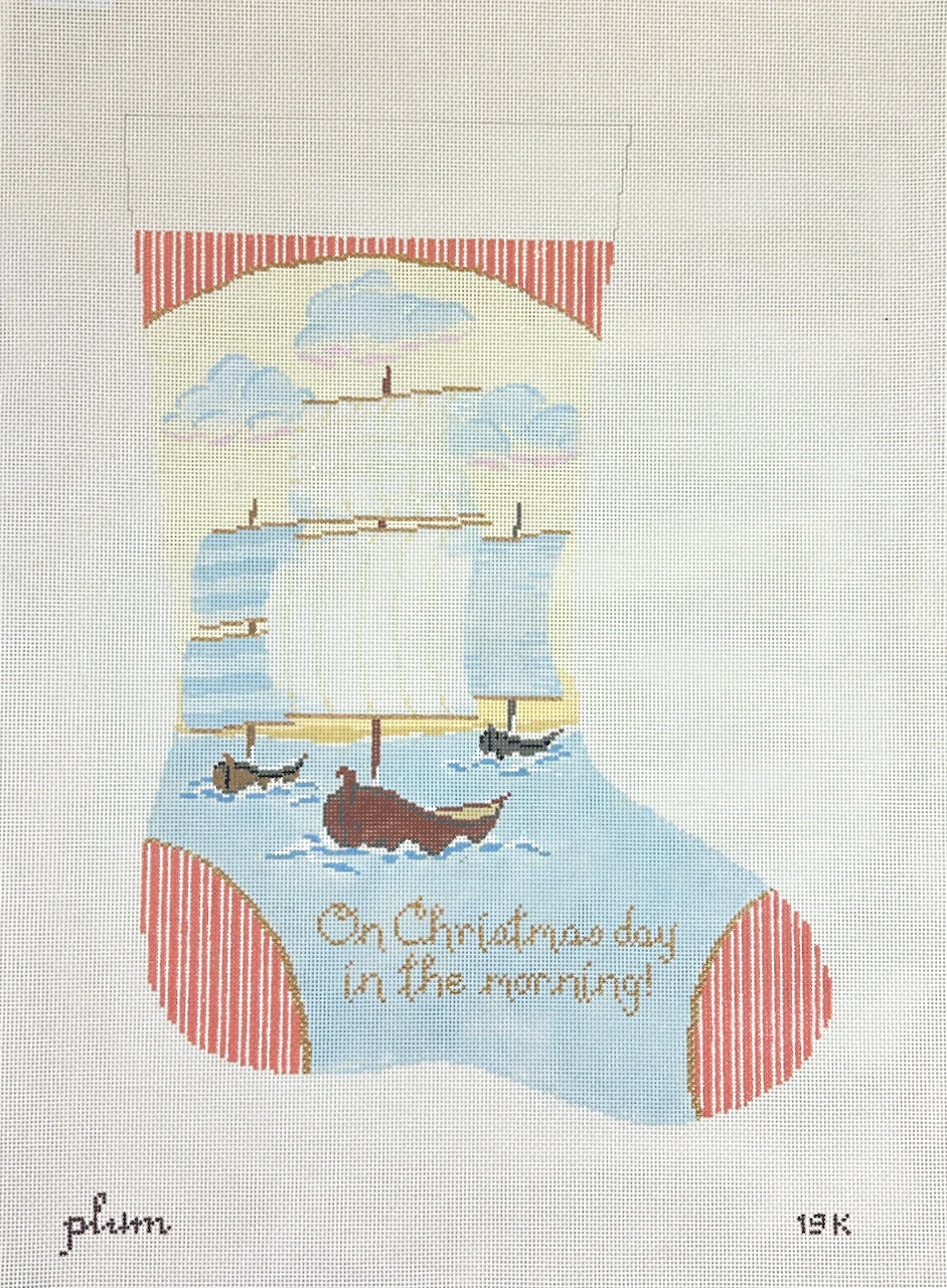 Three Ships Stocking - Midi - The Flying Needles