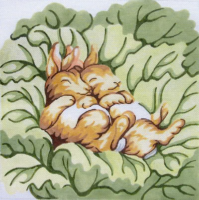 Napping Bunnies - The Flying Needles