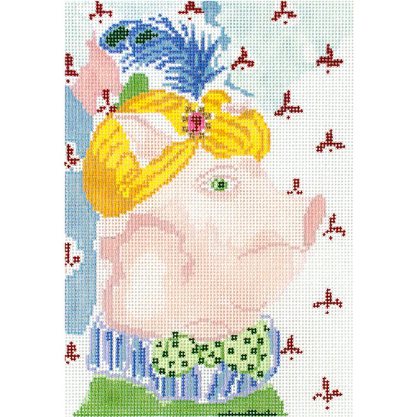 Menagerie Collection - Pig - 13 mesh - The Flying Needles