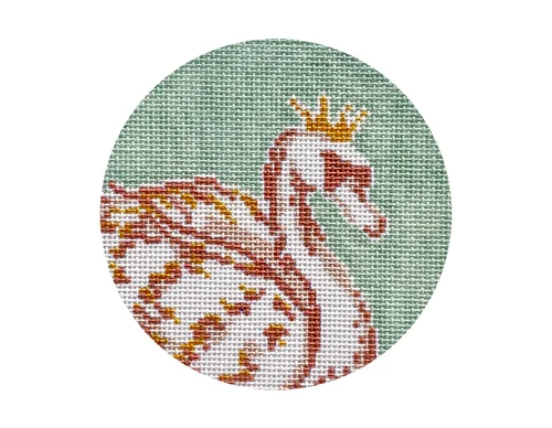 Twelvetide in Color - Seven Swans A-swimming - The Flying Needles