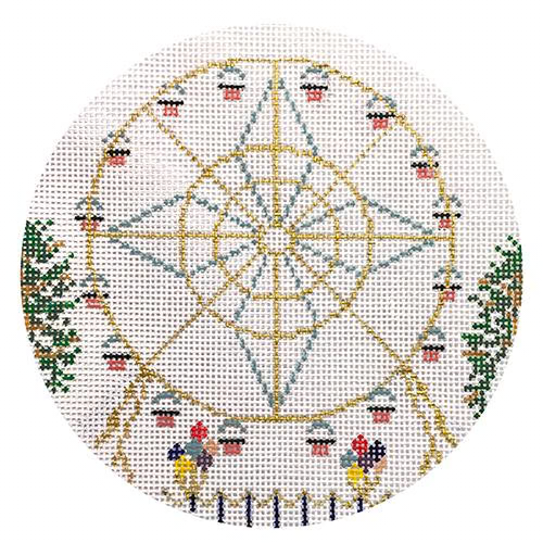 Vintage Circus - Ferris Wheel - The Flying Needles