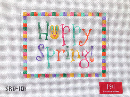 Hoppy Spring! w/ Stitch Guide - The Flying Needles