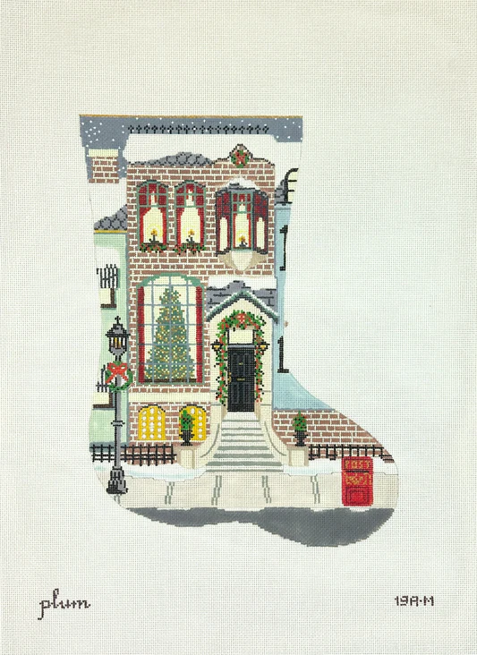 Brownstone Stocking - Midi - The Flying Needles