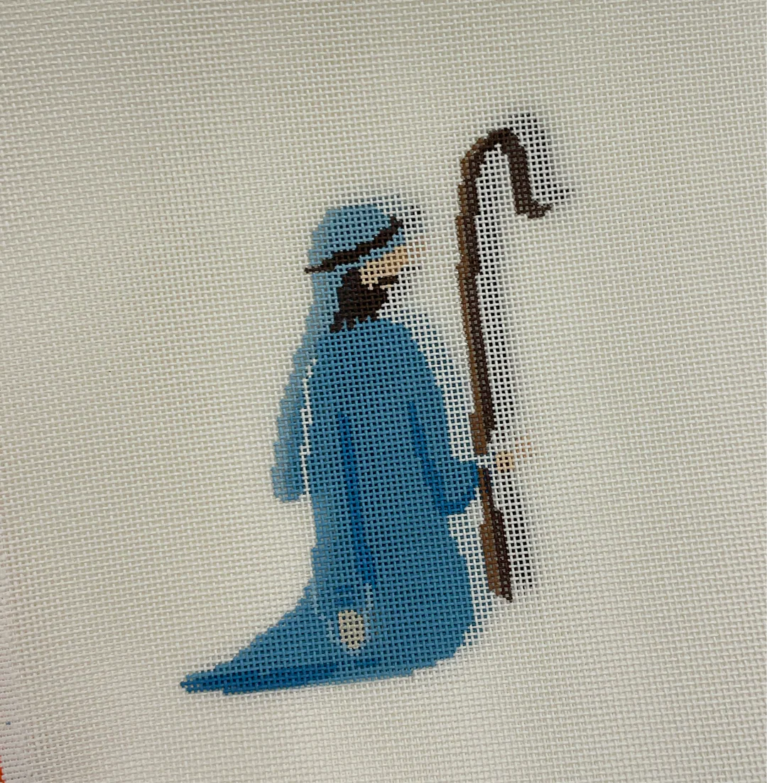 Kneeling Shepherd - The Flying Needles