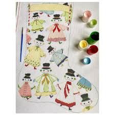 The Snow People Stocking - The Flying Needles