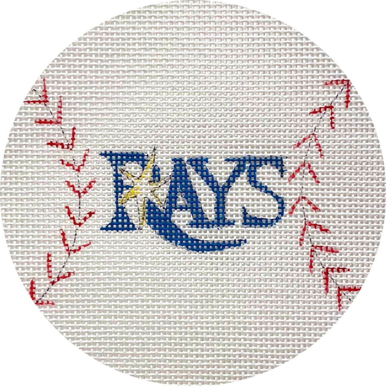 Rays Baseball Round - The Flying Needles
