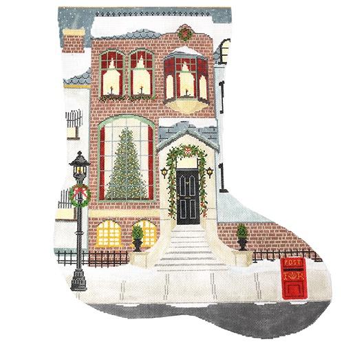 Brownstone Stocking - The Flying Needles