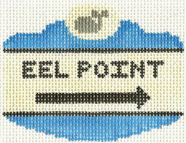 Eel Point Sign Ornament - The Flying Needles