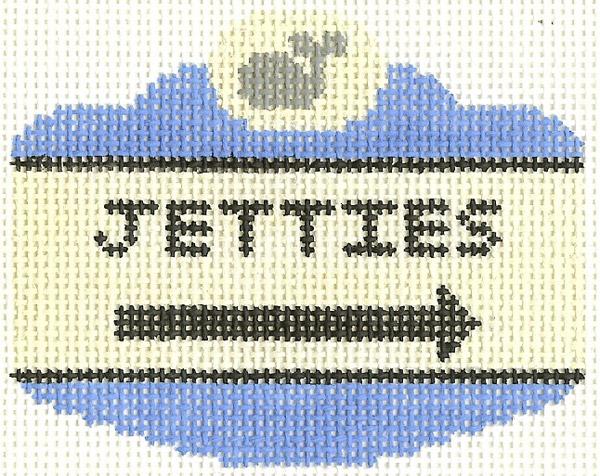Jetties Sign Ornament - The Flying Needles
