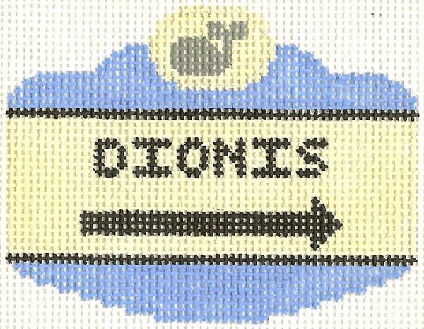 Dionis Sign Ornament - The Flying Needles