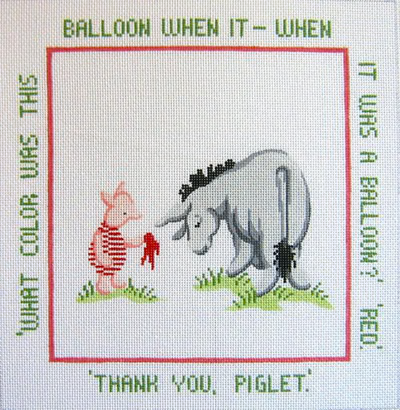 Red Balloon Pillow - The Flying Needles