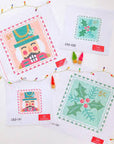 Nutcracker Stamp with Stitch Guide