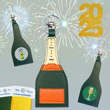Champagne Bottle Fob