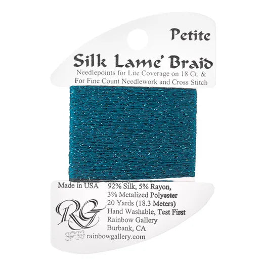 Petite Silk Lame SP39 Lagoon