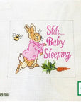 Peter Rabbit Shhh Baby Sleeping Sign