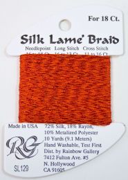 Silk Lame Braid SL129 Tabasco