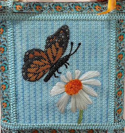 Butterfly and Daisy Stitch Guide - The Flying Needles
