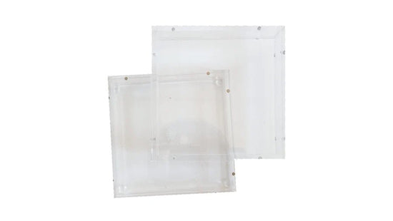 Load image into Gallery viewer, 4x4 Square Self Finishing Acrylic Tray - The Flying Needles
