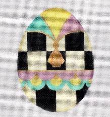 5 Inch Striped Egg - The Flying Needles