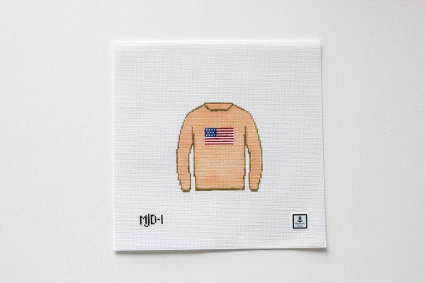 American Flag Sweater - The Flying Needles