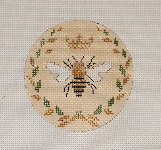 Bee Round Beige - The Flying Needles