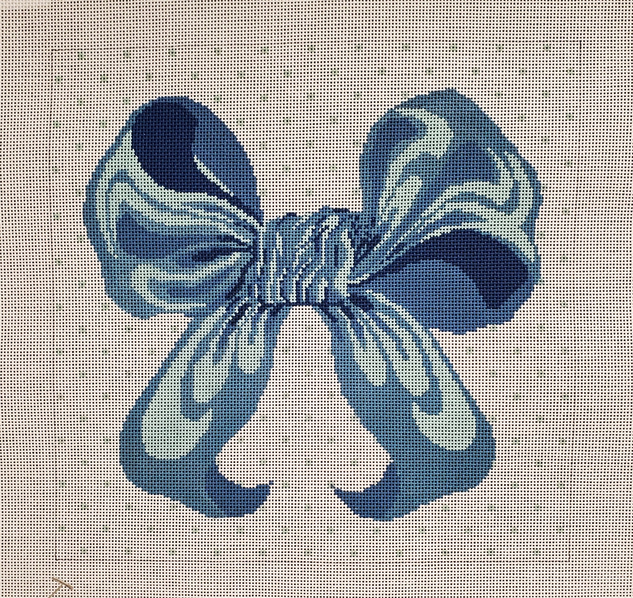 Blue Bow The Collection Designs - The Flying Needles