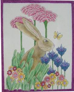 Load image into Gallery viewer, Bunny in the Garden - The Flying Needles
