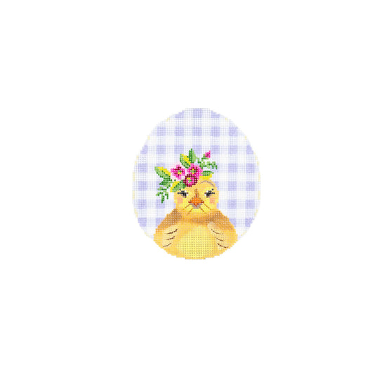 Load image into Gallery viewer, Chick with Flower Crown - The Flying Needles
