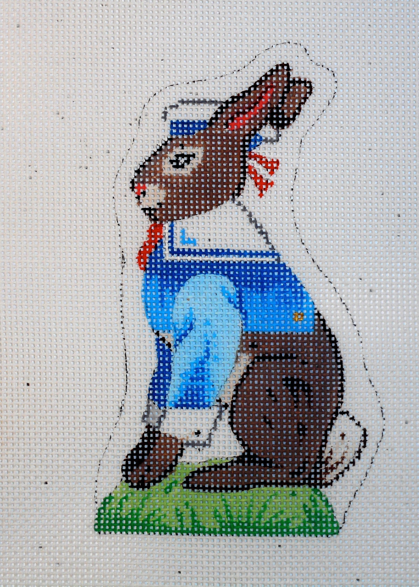Chocolate Easter Bunny in Sailor Suit - The Flying Needles