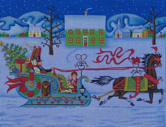 Christmas Sleigh - The Flying Needles