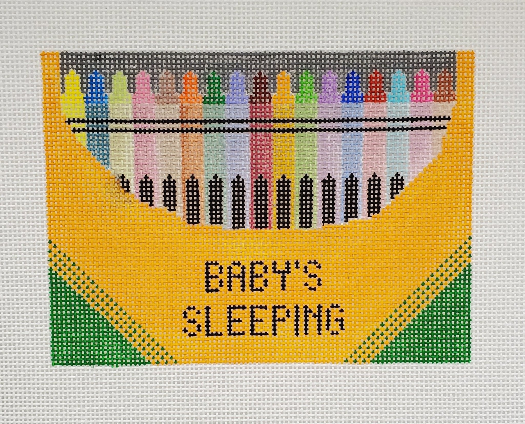 Crayons Baby Sleeping - The Flying Needles