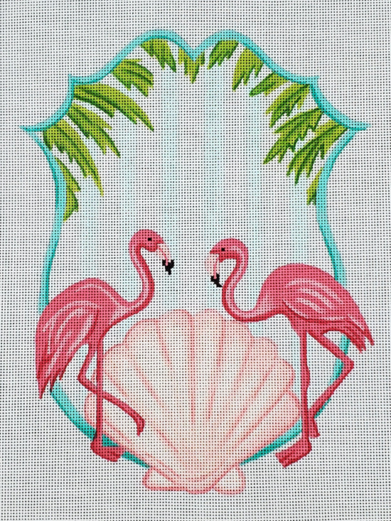 Crest Flamingos/Scallop - The Flying Needles
